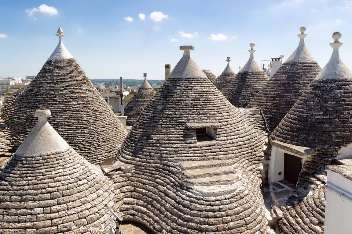 Region Apulien - Alberobello mit Trulli Decker