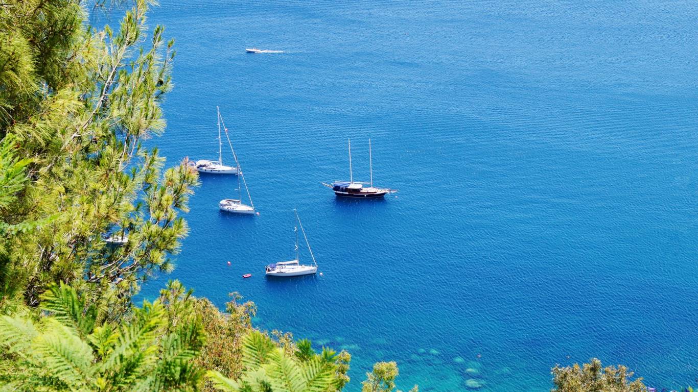 Egadi Inseln mit dem Segelboot